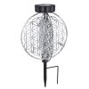 Globo Sun Solarleuchte LED Silber, 1-flammig