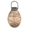 Globo Sun Solarleuchte LED Holz hell, 1-flammig