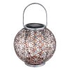 Globo Sun Solarleuchte LED Silber, 1-flammig