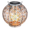 Globo Sun Solarleuchte LED Silber, 1-flammig