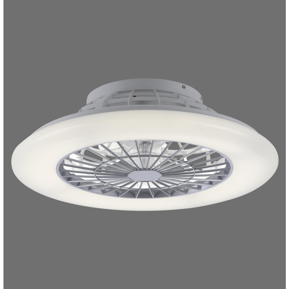 LED Direkt 14446-21 Silber PATRICK Deckenventilator Leuchten
