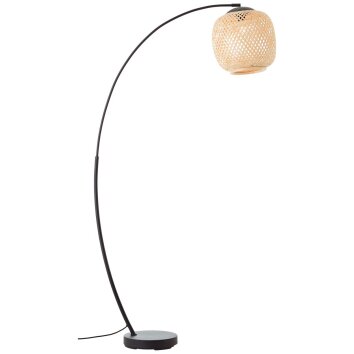 Brilliant Raffy Stehlampe Schwarz 94534/09