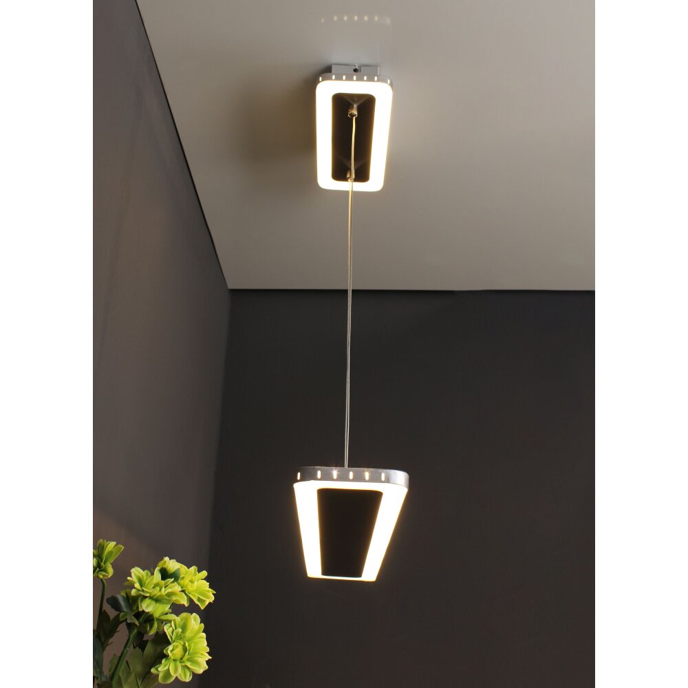 Luce Design Solaris Pendelleuchte LED S Edelstahl SI 9052
