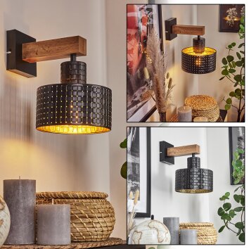 Design For The People by Nordlux Wandleuchte 2120551003 Schwarz DARCI