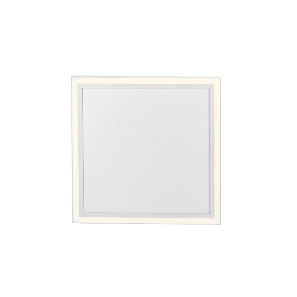 LeuchtenDirekt BEROA Deckenpanel Weiß IR-Heizung 18067-16 mit LED