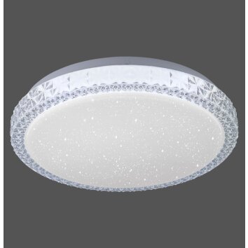 Leuchten Direkt 14371-00 Deckenleuchte LED FRIDA Transparent, Klar