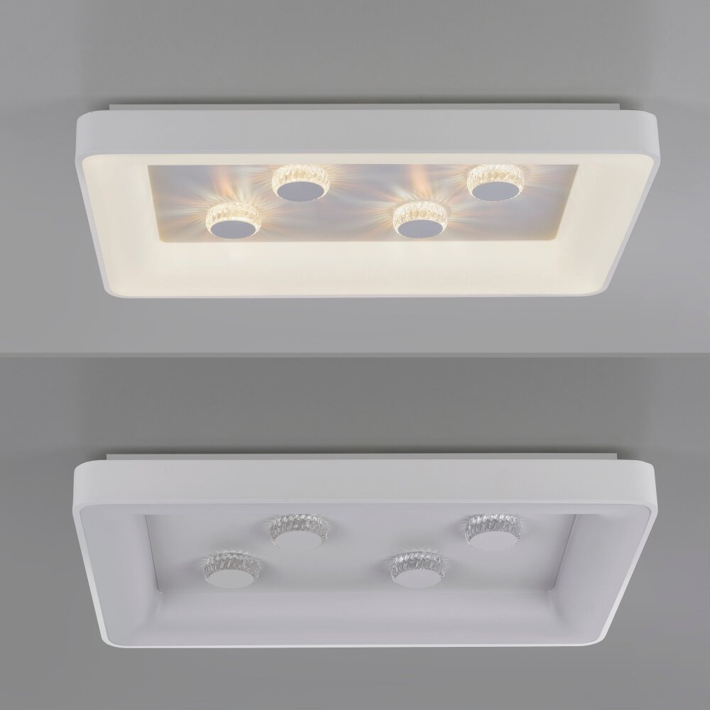 Weiß LED 14385-16 Deckenleuchte Leuchten VERTIGO Direkt