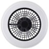 Brilliant Badria Deckenventilator LED Schwarz, 1-flammig, Fernbedienung