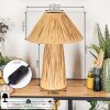 Pilzlampe Paiol Tischleuchte 32 cm Beige, Naturfarben, 1-flammig