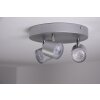 Philips STAR Aufbauspot LED Aluminium, Edelstahl, 3-flammig