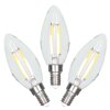 LED Leuchtmittel E14 2700K 4W 470lm Kerze 3-er