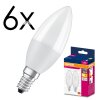 LED E14 6er Set 7,5 Watt 3000 Kelvin 806 Lumen