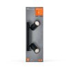 LEDVANCE Led Spot Deckenleuchte Schwarz, 2-flammig