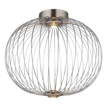 Globo Galway Deckenleuchte LED Nickel-Matt, 1-flammig