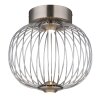 Globo Galway Deckenleuchte LED Nickel-Matt, 1-flammig