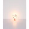 Globo Amore Tischleuchte LED Rot, 1-flammig