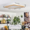 Tavlov Deckenpanel LED Holzoptik, 1-flammig