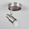 Gropptorp Deckenleuchte LED Nickel-Matt, 1-flammig