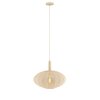 Lucide CORINA Pendelleuchte Beige, 1-flammig