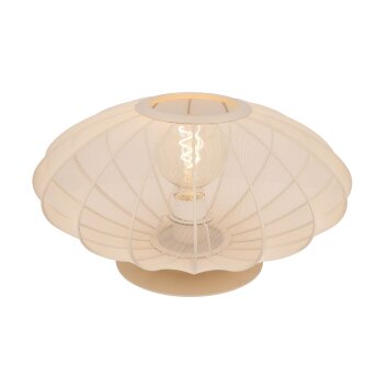 Lucide CORINA Tischleuchte Beige, 1-flammig