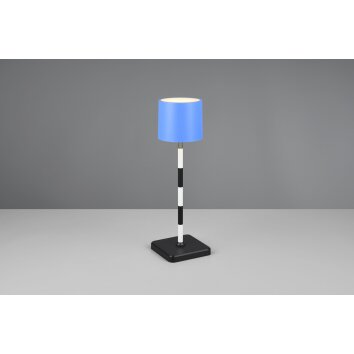 Reality Fernandez Tischleuchte LED Blau, 1-flammig