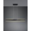 Trio Galway Pendelleuchte LED Schwarz, 1-flammig