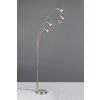 Trio Marley Stehlampe Nickel-Matt, 5-flammig