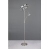 Trio Willis Stehlampe LED Nickel-Matt, 2-flammig