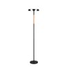 Trio Celeste Stehlampe LED Braun, 1-flammig