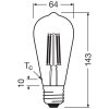 Osram LED E27 2,2 Watt 2700 Kelvin 470 Lumen