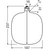 Osram LED E27 4,8 Watt 1800 Kelvin 200 Lumen