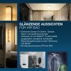 LEDVANCE BATHROOM Badleuchte Silber, 1-flammig, Bewegungsmelder