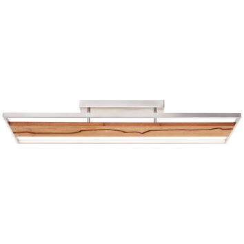 Brilliant Thunder Deckenleuchte LED Silber, 1-flammig