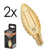 LED E14 2er Set 1,5 Watt 2400 Kelvin 120 Lumen