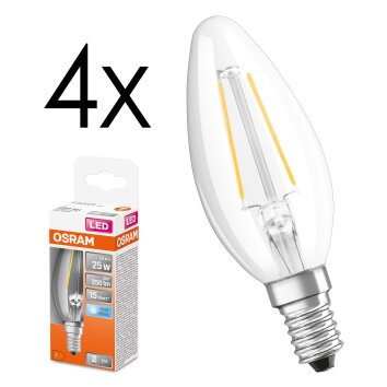 LED E14 4er Set 2,5 Watt 4000 Kelvin 250 Lumen