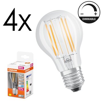 LED E27 4er Set 7,5 Watt 4000 Kelvin 1055 Lumen