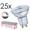 LED GU10 25er Set 4,5Watt 3000 Kelvin 350 Lumen