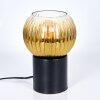 Koyoto Tischleuchte Glas 15 cm Gold, Klar, 1-flammig