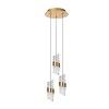 Lucide KLIGANDE Pendelleuchte LED Gold, Messing, 3-flammig