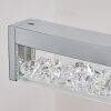 Ortan Pendelleuchte LED Silber, 4-flammig