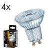 LED GU10 4er Set 4,3 Watt 2700 Kelvin 350 Lumen