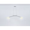 Serien Lighting TWIN Suspension Pendelleuchte 4m-Cable-Version Chrom, 2-flammig