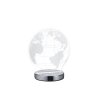 Reality GLOBE Tischleuchte LED Chrom, 1-flammig