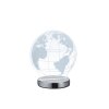 Reality GLOBE Tischleuchte LED Chrom, 1-flammig