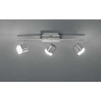 Reality ROUBAIX Strahler LED Nickel-Matt, 3-flammig