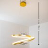 Stalon Pendelleuchte LED Gold, 1-flammig