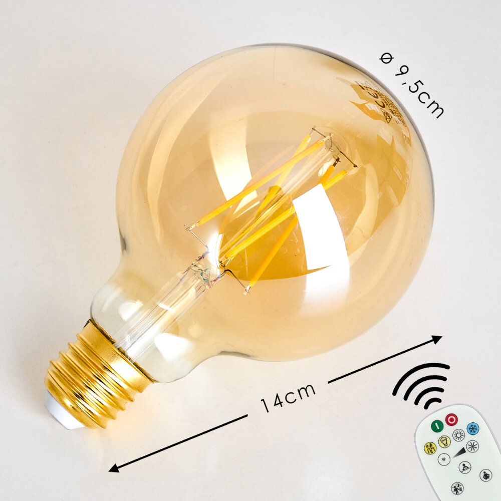 Lepro E27 LED Warmweiss Dimmbar Glühbirne, 8.5 Watt 806 Lumen