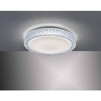 Klar LED 14371-00 Direkt Leuchten Deckenleuchte Transparent, FRIDA
