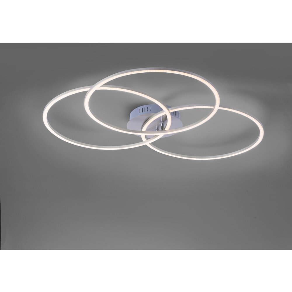 Leuchten Direkt Nickel-Matt IVANKA 14539-55 Deckenleuchte LED