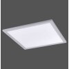 Leuchten Direkt FLAT Panel LED Silber, 1-flammig